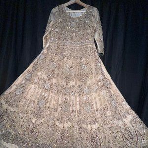 BRAND NEW Champagne Gold Maxi Dress